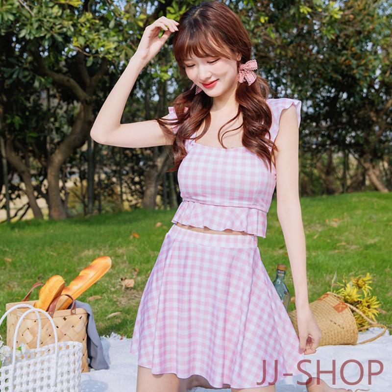 一部水着 レディース 体型カバー ビキニ ビスチェ風 ハイ