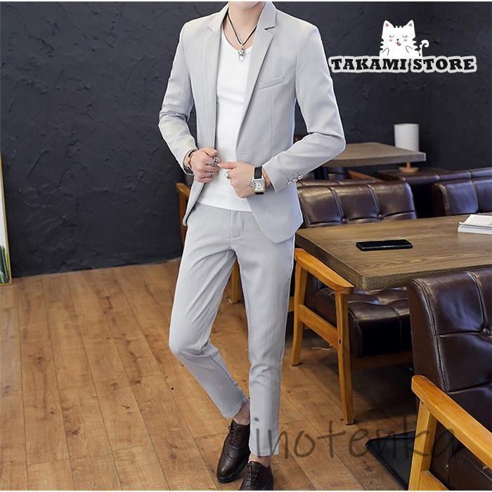 JPRESS 上下スーツセット メンズ ジャケット パンツ 春夏用 楽天市場】スーツ メンズセット アップサマー スーツ おしゃれ サマー