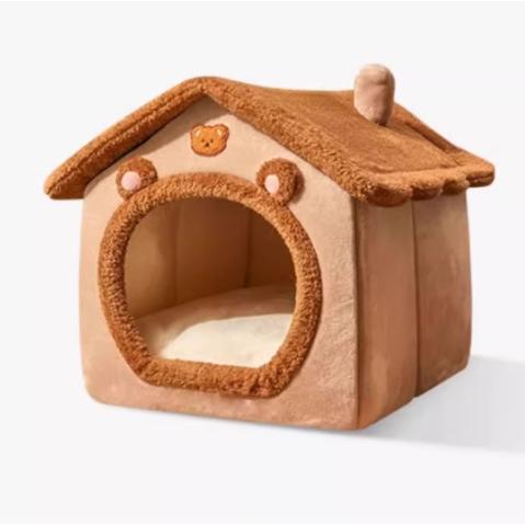 ペットハウス 猫ハウス ドーム型 犬ハウス 小型犬 クッション 洗える