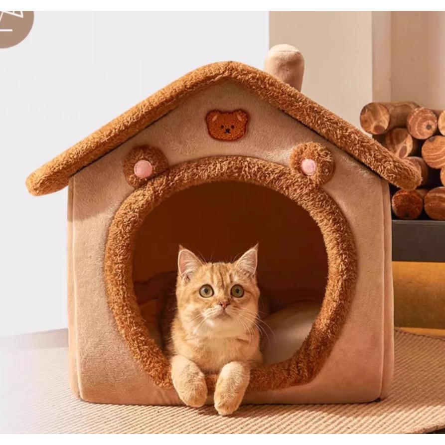 ペットハウス 猫ハウス ドーム型 犬ハウス 小型犬 クッション 洗える