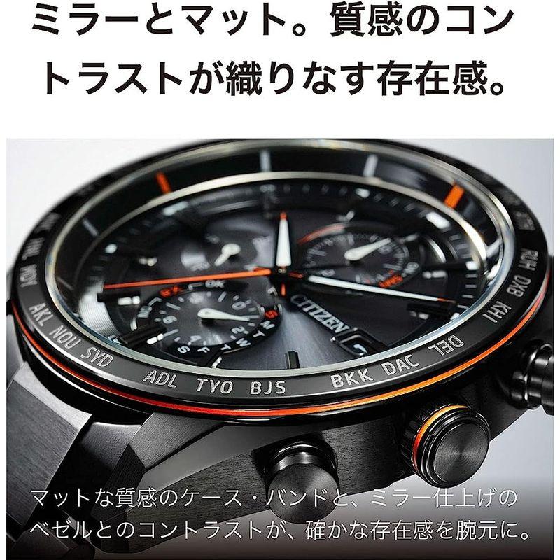 【新入荷】 CITIZEN アテッサ ATTESA エコ・ドライブ 電波時計 ( ブラックチタン / 防水 / ビジネス / メンズ ) AT8185- 【VQ2280919848】(82365円)