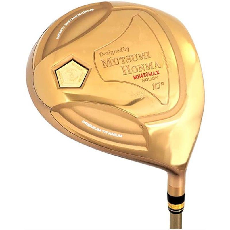 ムツミホンマ (Mutsumi Honma) 鳳凰チタンドライバー 高反発 ゴールド MH488MAX (硬度SR， 右) Mutsumi Honma 鳳凰チタンドライバー 高反発 ゴールド MH488MAX 硬度SR， 右