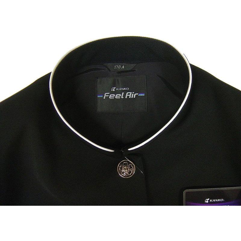 カンコー学生服　学生服　上着　ブラック　フィールエア　FeelAir　ボーイズ　FA9101　180A