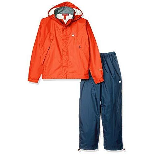 好評 上下セット レインウェア アウトドア 子供用 カナディアンイースト East カナディアンイースト Canadian 防水 相当 日本サイズ150 150 日本 オレンジ ネイビー ボーイズ Cew9011s 透湿 子ども用ファッション小物 Redragonusa Com