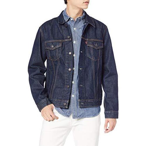 おすすめネット Medium 0557 メンズ デニムジャケット ベーシック リーバイス Indigo 日本サイズxl相当 L Us パーカー Www Gatorheatandair Com