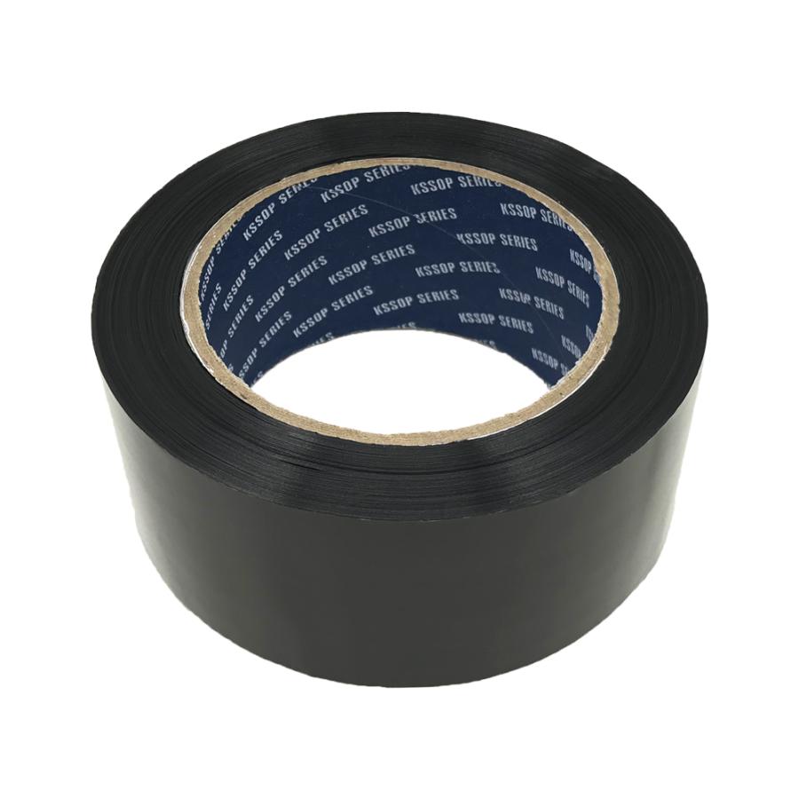 黒 OPPテープ 48mm幅 100m 梱包用 OPPテープ 黒 48mm幅×100m巻（50μ） 1巻 : SEIWA SHOP - 通販