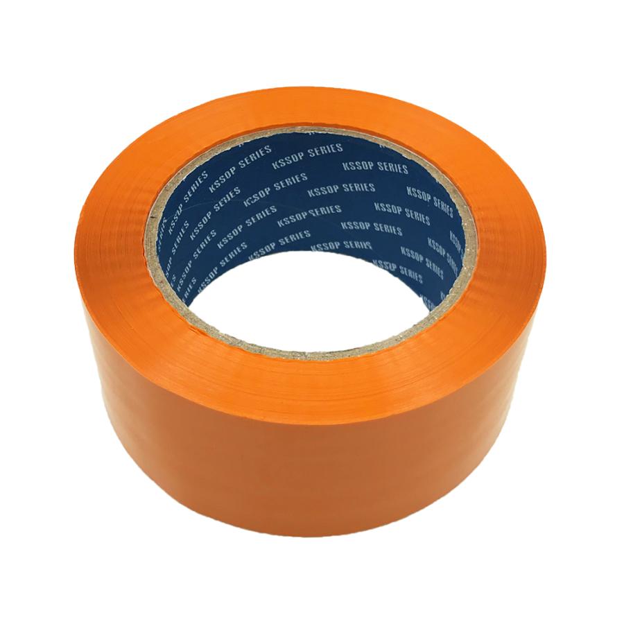 梱包用 OPPテープ オレンジ 48mm幅×100m巻（50μ） 1巻 夏の特別