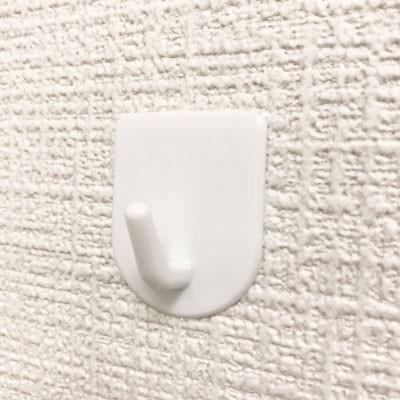 クリックポスト対応品 くりぴたフック壁紙用 コンパクトフック S 耐荷重500g 白 6セット入 Krkhc 6psw Seiwa Shop 通販 Yahoo ショッピング