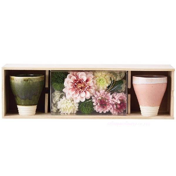 結婚式披露宴ご両親プレゼント　ペルメールザフラワーHANAmeetsMINO桃