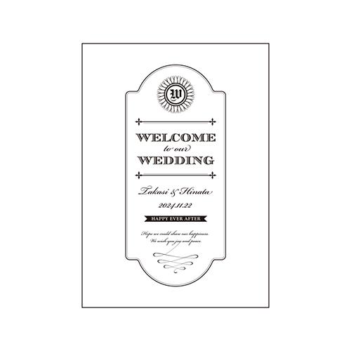 ウェルカムボード ミラーウェルカムボード : ワイハウス - 通販