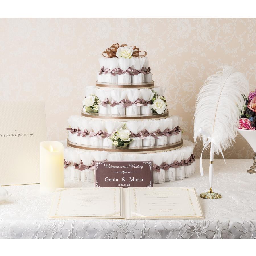 結婚式　オブジェ　まとめ売り ウェルカムボードプチギフト モーヴデコレーション72個セット 1342