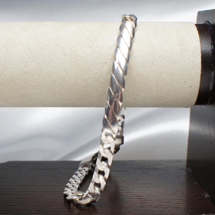 ブレスレット 195mm×5.0mm シルバー925 イタリア製 レディース
