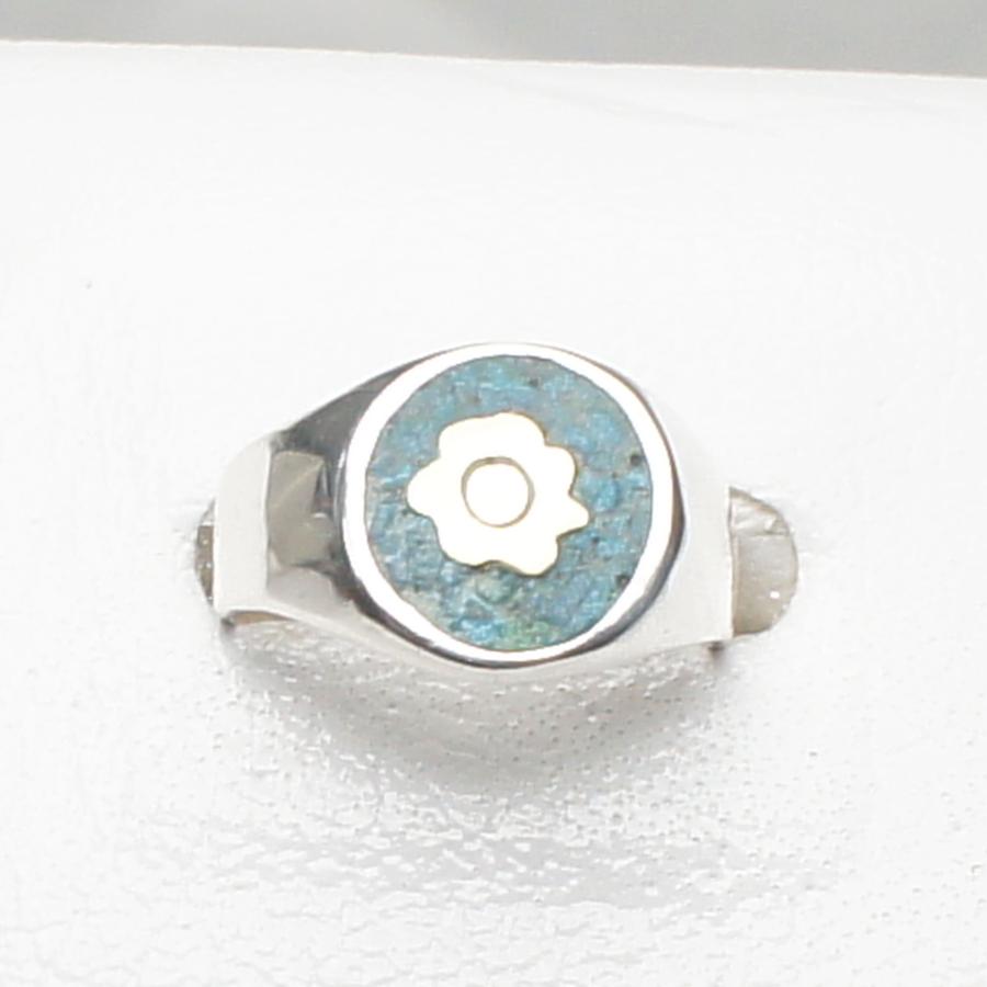 シルバーリング メキシコ製 太陽 花 フラワー : 西洋硝子堂 - 通販