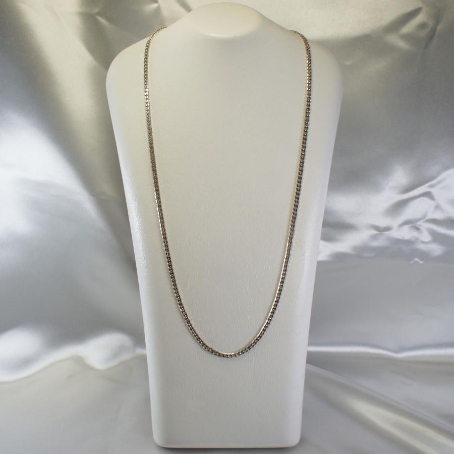 silver925 vintage シルバーチェーンネックレス 60cm ロング ネックレス ロング シルバー925 600mm チェーン スペイン製 喜平 P