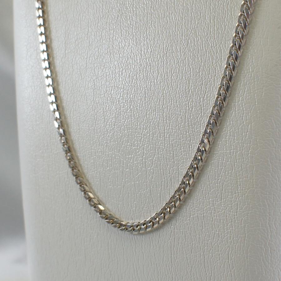 ネックレス ロング シルバー925 600mm チェーン スペイン製 喜平 P