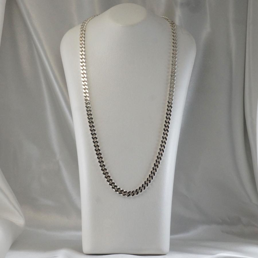 【極美品】天然水晶＆真珠 マルチチェーン 眼鏡コード／ネックレス シルバー925 ネックレスシルバー925 600mm 喜平（4面カット）スペイン製 600mm×6.5