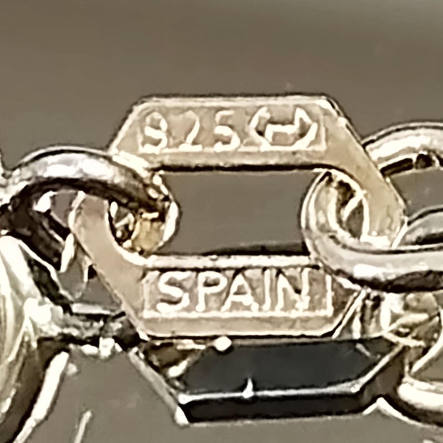 ネックレス シルバー925 700mm ベネチアン織 スペイン製 700mm×1.8mm×1.8mm メンズ レディース ベネチアンチェーン SILVER925 70cmの画像