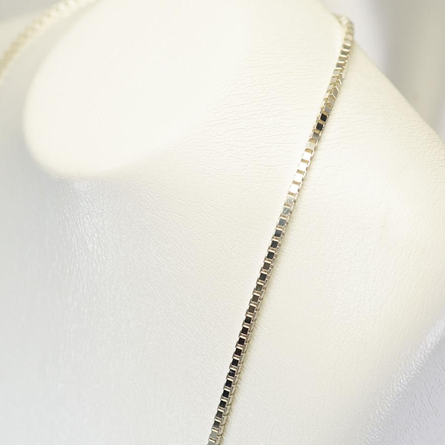ネックレス シルバー925 600mm ベネチアン織 スペイン製 600mm×2.1mm 