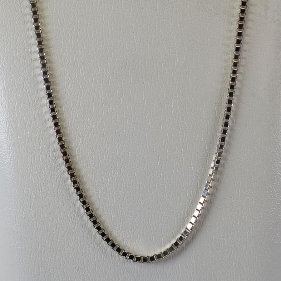 ネックレス シルバー925 600mm ベネチアン織 スペイン製 600mm×2.1mm 