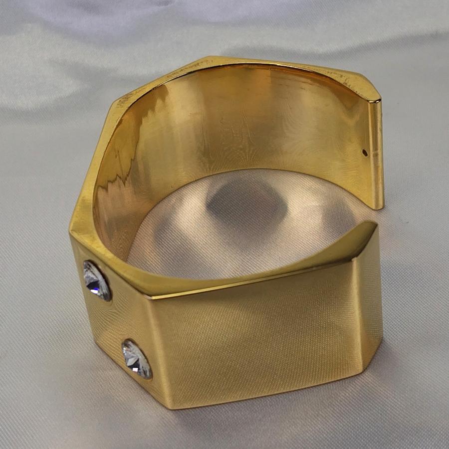 ゴールドバングル イタリア製アクセサリーブレスレット・バングル 