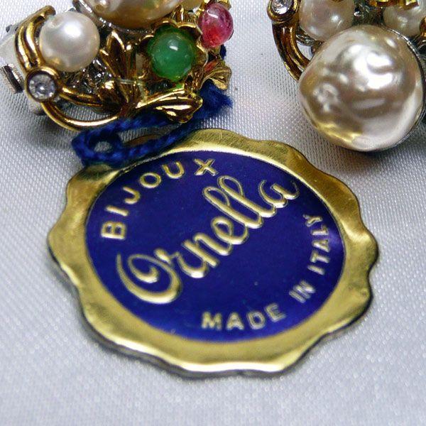 アンティークネックレスイタリア製bijoux ornella