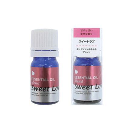 ブレンド プチエッセンシャルオイル スイートラブ 5ｍｌ アロマオイル 精油 スイートオレンジ レモン ゼラニウムなど 甘ずっぱい幸せな香り 0603 西洋香道 通販 Yahoo ショッピング