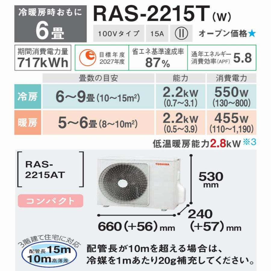 引取り限定品 新品 TOSHIBA RAS-2515T(W) エアコン 引取り限定品 新品 TOSHIBA RAS-2515T(W) エアコン RAS-2515T」の人気