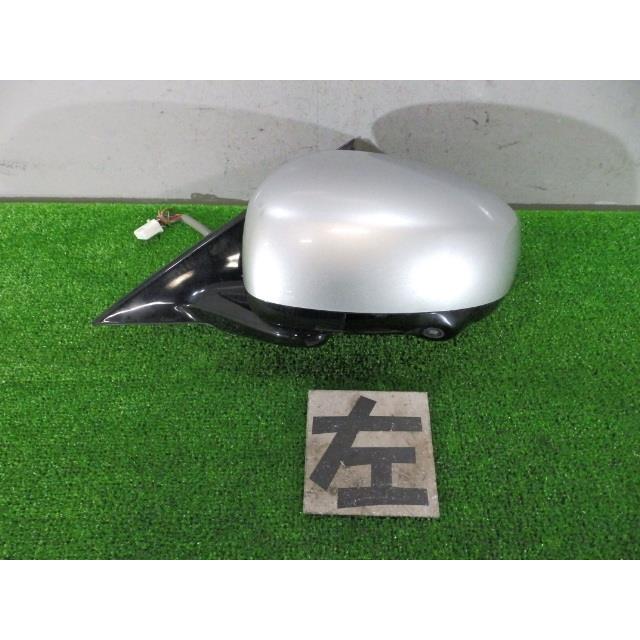 V36スカイライン 4ドアセダン ドアミラー左 シルバー カメラ付き