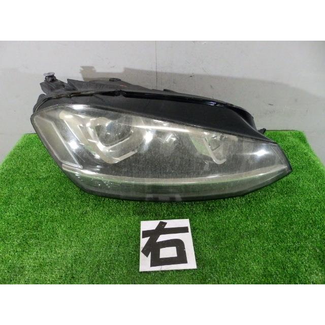 VW ゴルフ7 ヴァリアント DBA-AUCJZ 右ライト/右ヘッドライト