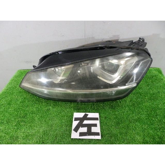 VW ゴルフ7 ヴァリアント DBA-AUCJZ 左ライト/左ヘッドライト CJZ 