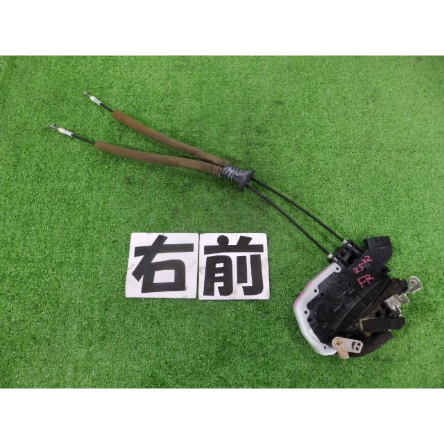 エクストレイル DBA-T31 右フロントドアロック MR20DE G41 EW1170R-KL 80500-JG000 242532 ...