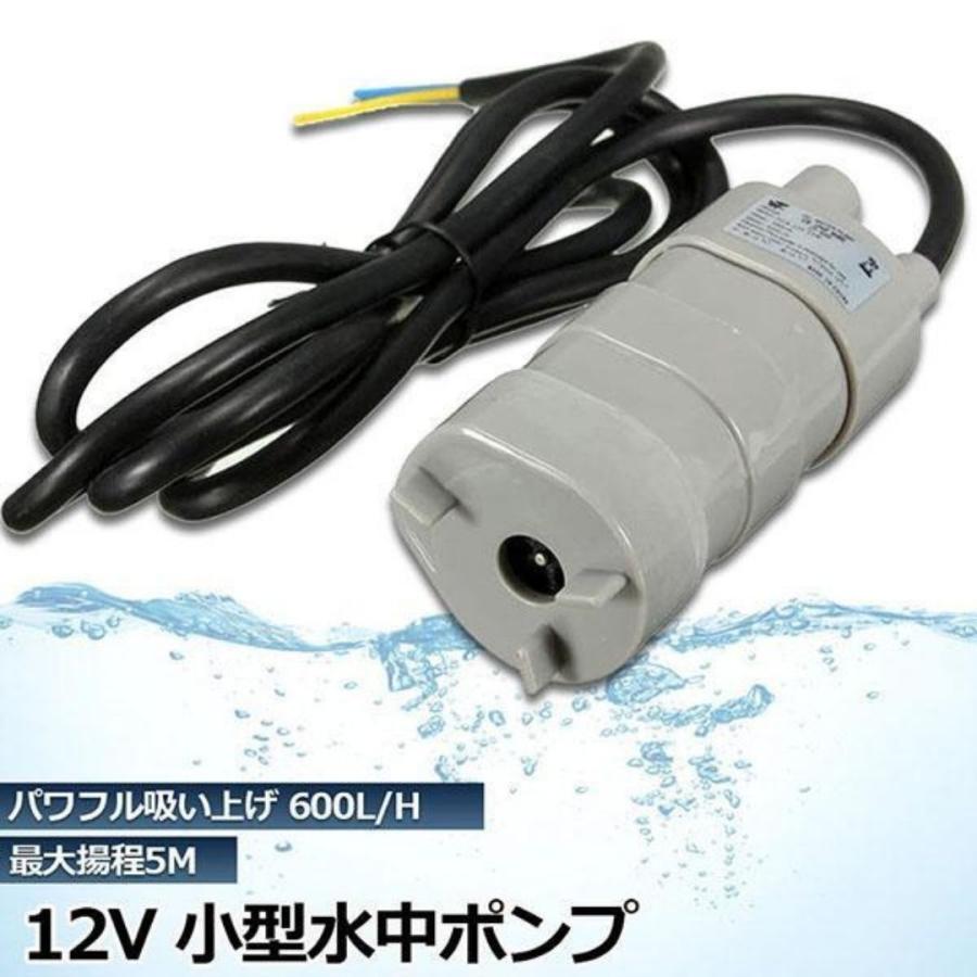 12V 水ポンプ 給水 ポンプ 水中ポンプ 潜水ポンプ 小型 電動 車 家庭用 