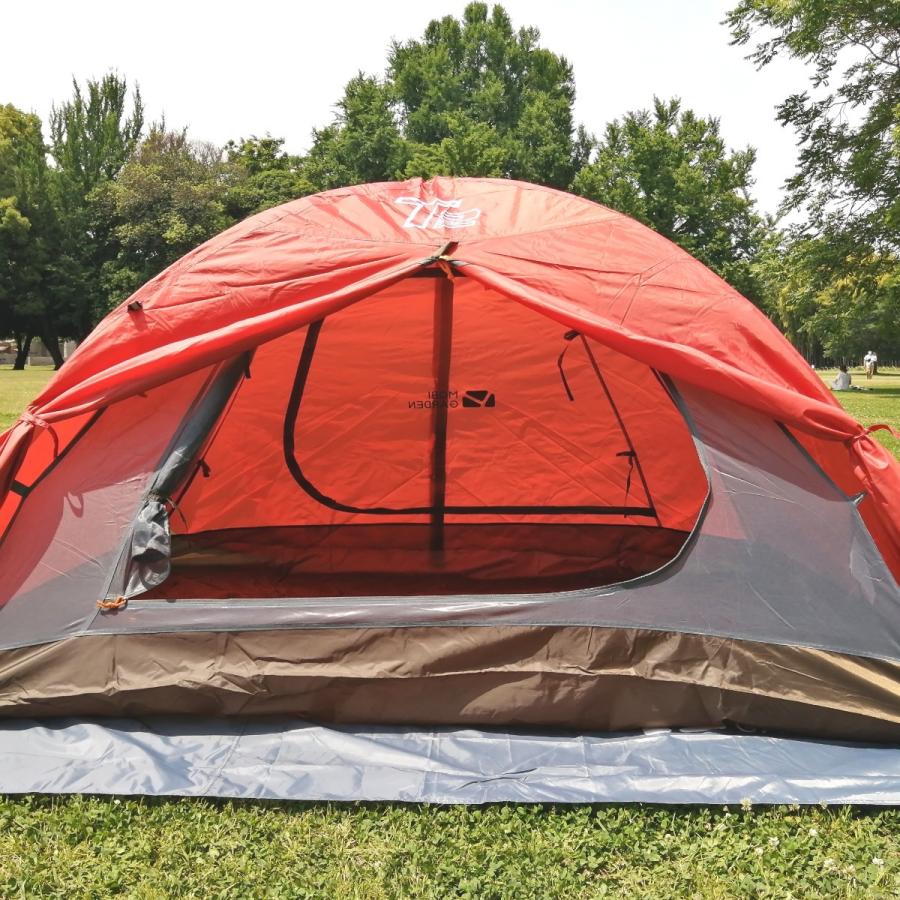 テント ドーム型 2人用 1人用 軽量 MOBI GARDEN モビガーデン T2  登山 ソロ ツーリング キャンプ 設営簡単 人気 かるい｜seizan-tent｜12