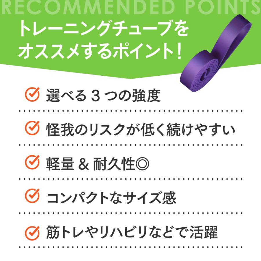 トレーニングチューブ ゴムバンド ロング エクササイズ グッズ 筋トレ