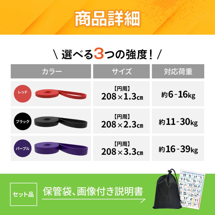 トレーニングチューブ ゴムバンド ロング エクササイズ グッズ 筋トレ