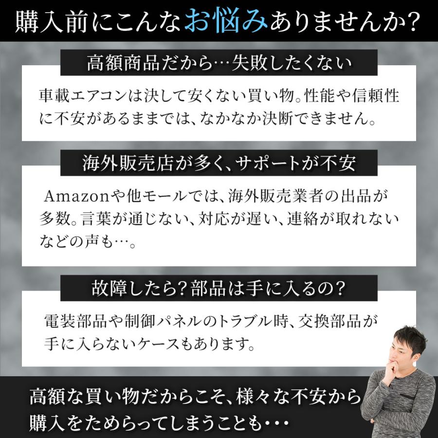 12vエアコン 車載エアコン パーキングエアコン 車クーラー