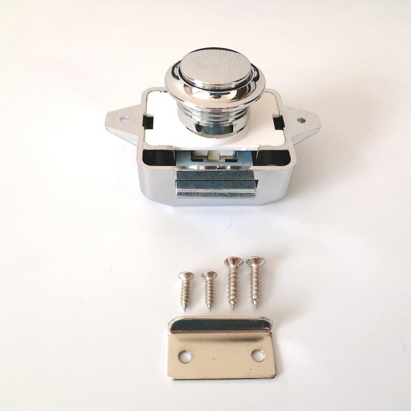 プッシュロック キャビネットドアロック キャンピングカー用品 プッシュロック キャビネットドアロック キャンピングカー用品