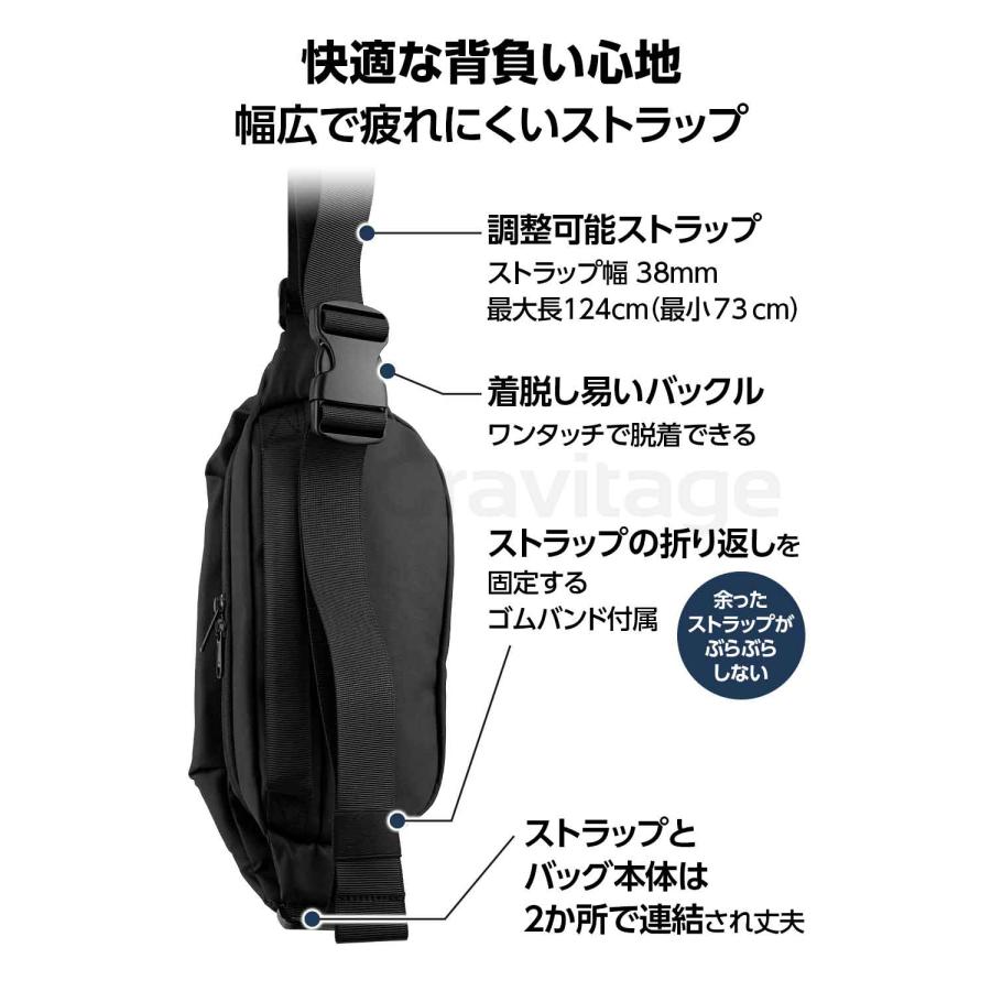 ボディバッグ 2ポケット メンズ レディース スリングバッグ ボディバッグ 2ポケット メンズ レディース スリングバッグ