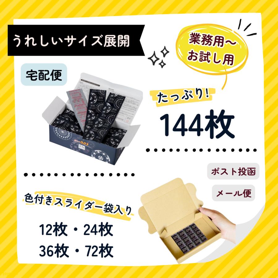 中西ゴム工業 コンドーム スキン 業務用 避妊具 144個 極ウス0.03