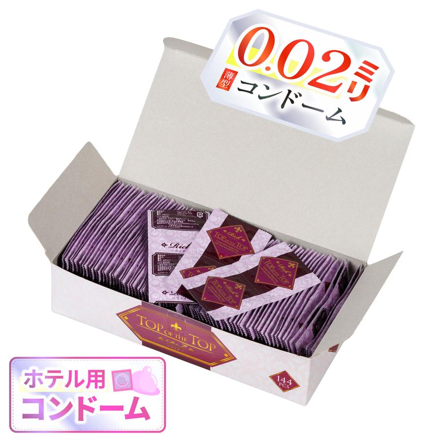 ジャパンメディカル うすうす コンドーム Rich リッチ TOP OF THE TOP