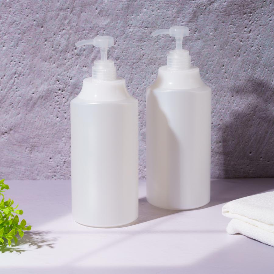 容器 詰め替え 広口ポンプボトル 1000ml 国産 1L ソープ