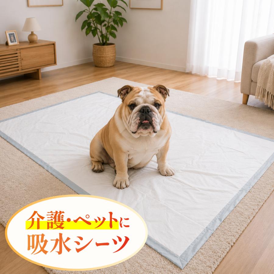 業務用大判吸収シーツ 10枚入り 使い捨てタイプ 90×200cm 日本製 介護