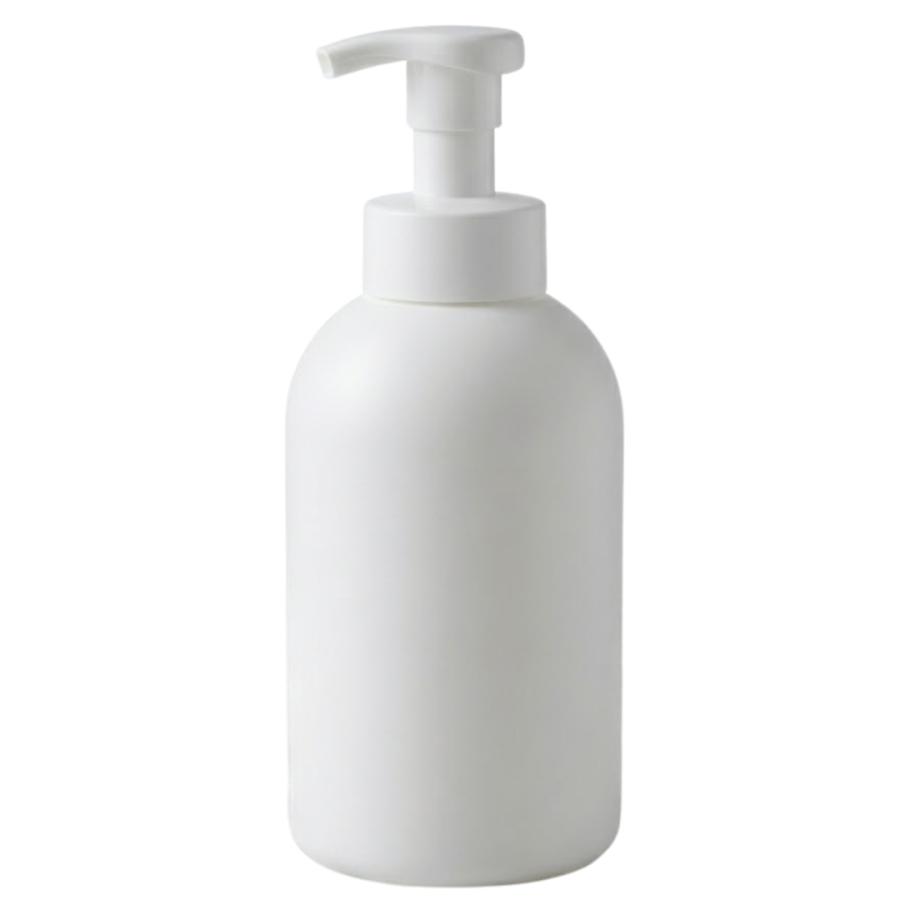 容器 詰め替え 泡立てポンプボトル800ml 白 泡立ちソープ