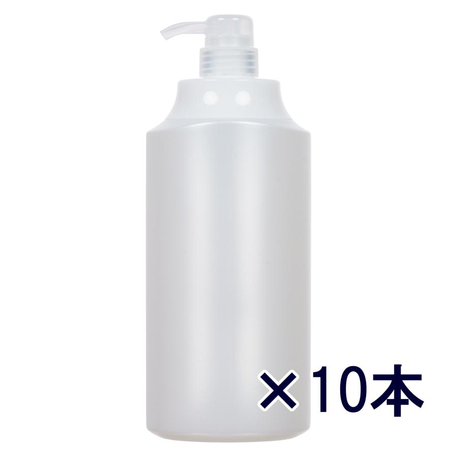 容器 詰め替え 広口ポンプボトル 容器1000ml 10本セット 1L ソープ
