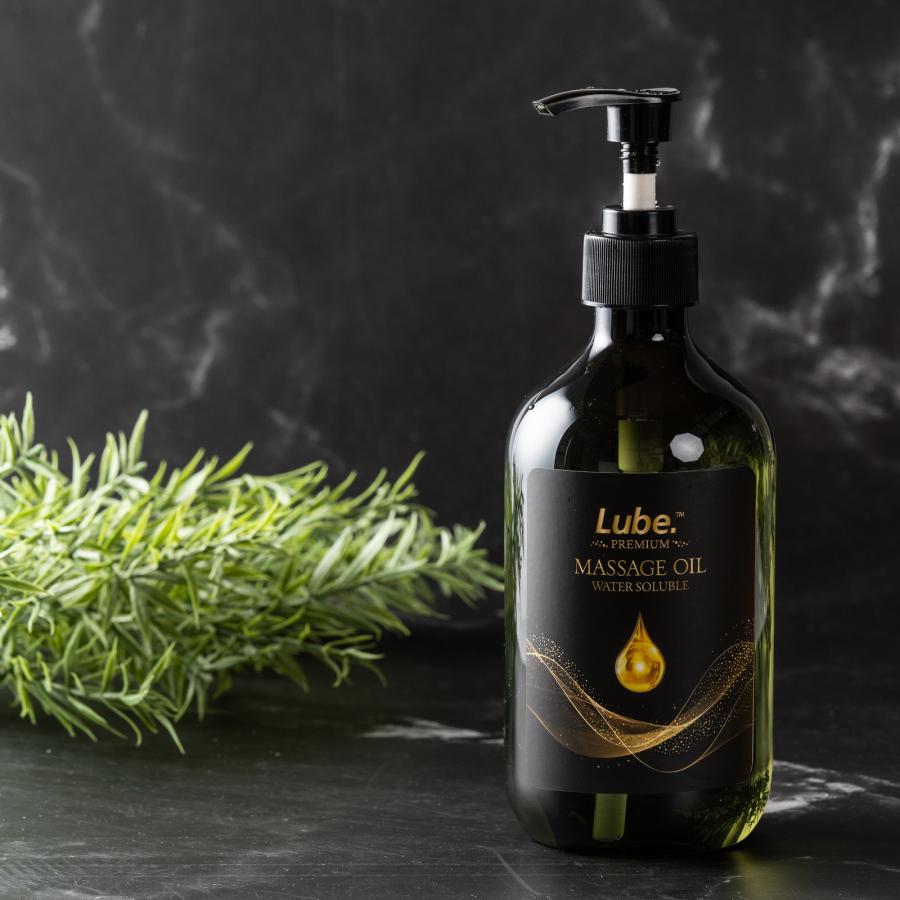水溶性 マッサージオイル Lube プレミアム 500ml 無香料 高濃度