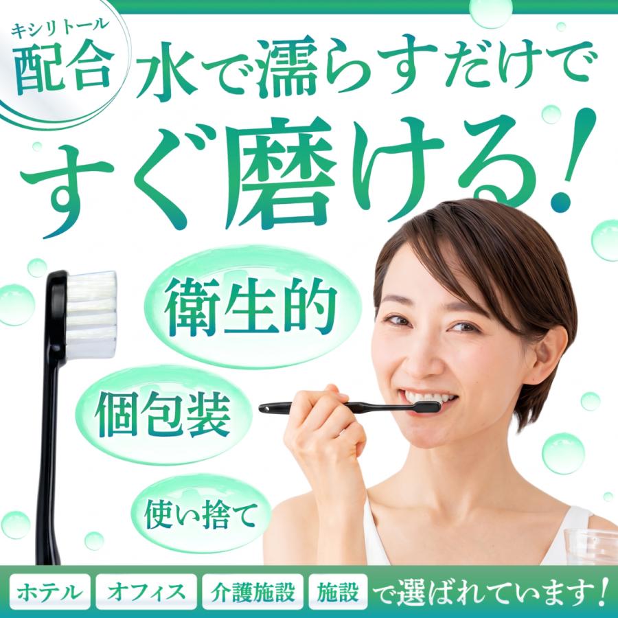 業務用 ハブラシ キシリトール配合 100本 Re:lux インスタント