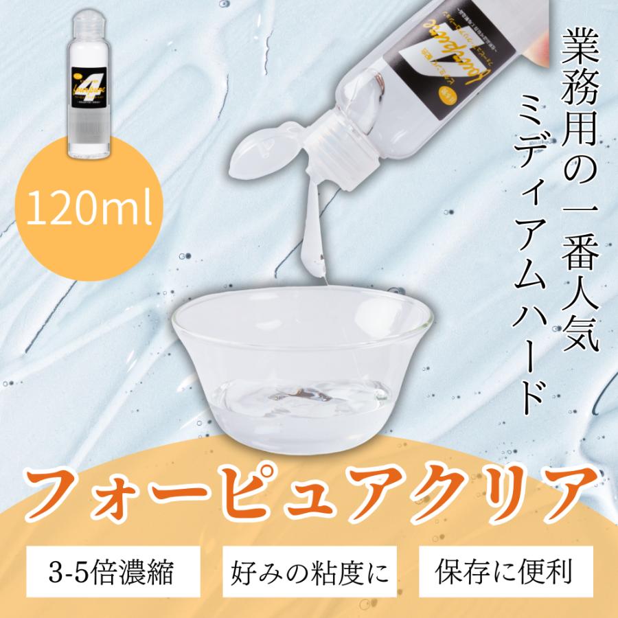 ローション クリア 120ml ボトル ミディアムタイプ PRO-120FC