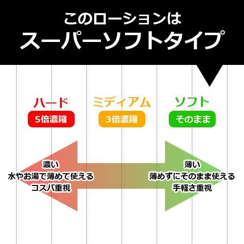 使い切り ローション ウォッシュフリー 15ml×10本セット ソフトタイプ