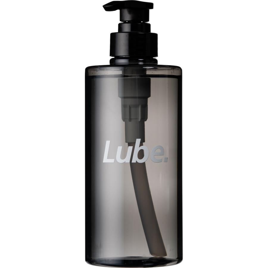 ローション 男性用 LUBE 500ml 水洗い不要 灰色 ポンプ ボトル 低粘度