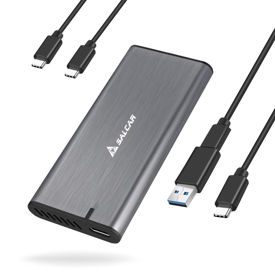 SALCAR Salcar M.2 SSD 外付けケース【SATA&NVME両対応】最大 SALCAR Salcar M.2 SSD 外付けケース【SATA&NVME両対応】最大